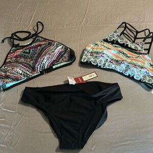 Bathing suit, 2 piece, bikini, size large